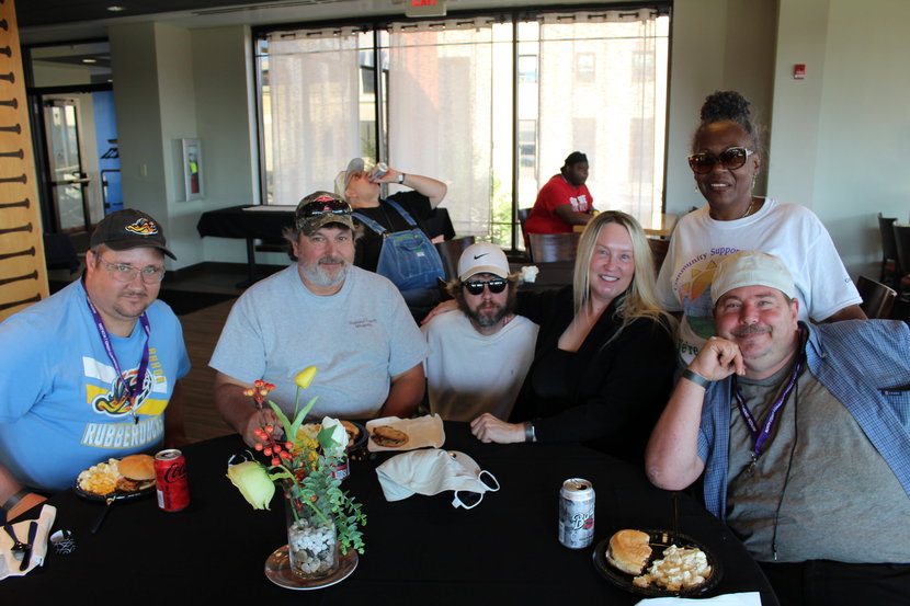 NCCH Residents Treated to Night at Akron Rubber Ducks